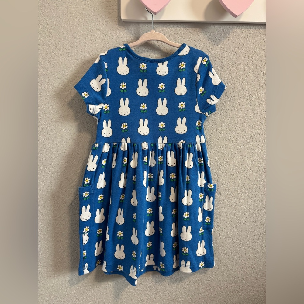 Hanna Andersson Miffy Print Pocket Dress Size 4 (100 cm) - Picture 3 of 3